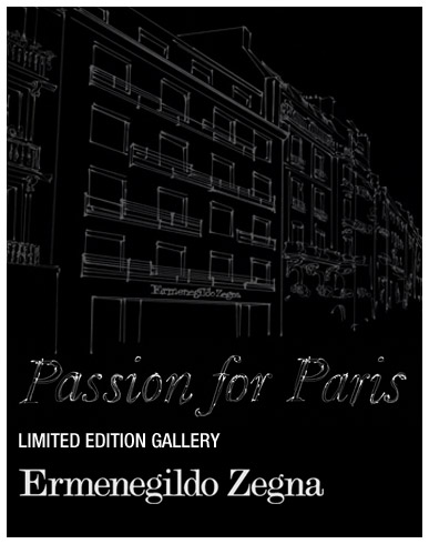 1225 1 passion for PARIS banner gallery Zegna: Passion for Paris