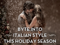 The couple with Festive spirit
