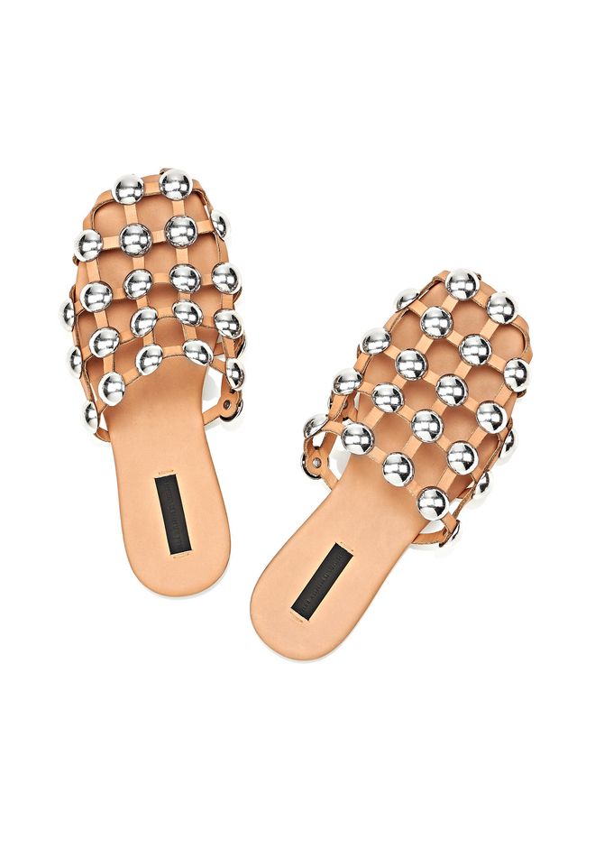 alexander wang studded flats