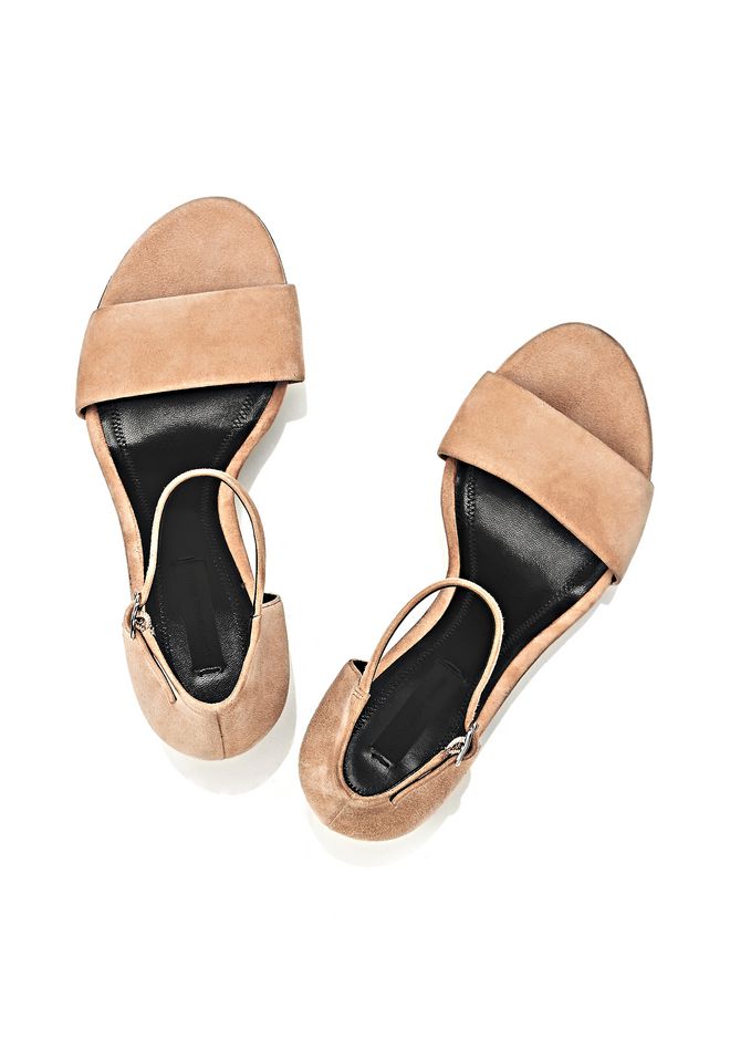 alexander wang suede sandals