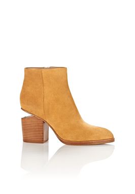 kori bootie with rhodium
