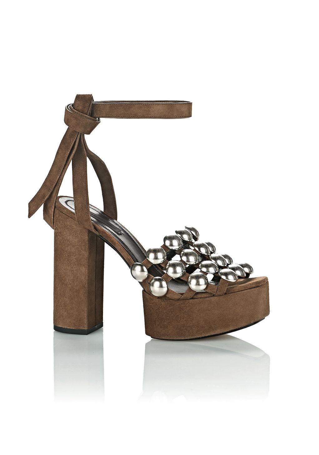 Alexander Wang âALYS SUEDE PLATFORM â âHeelsâ | Official Site