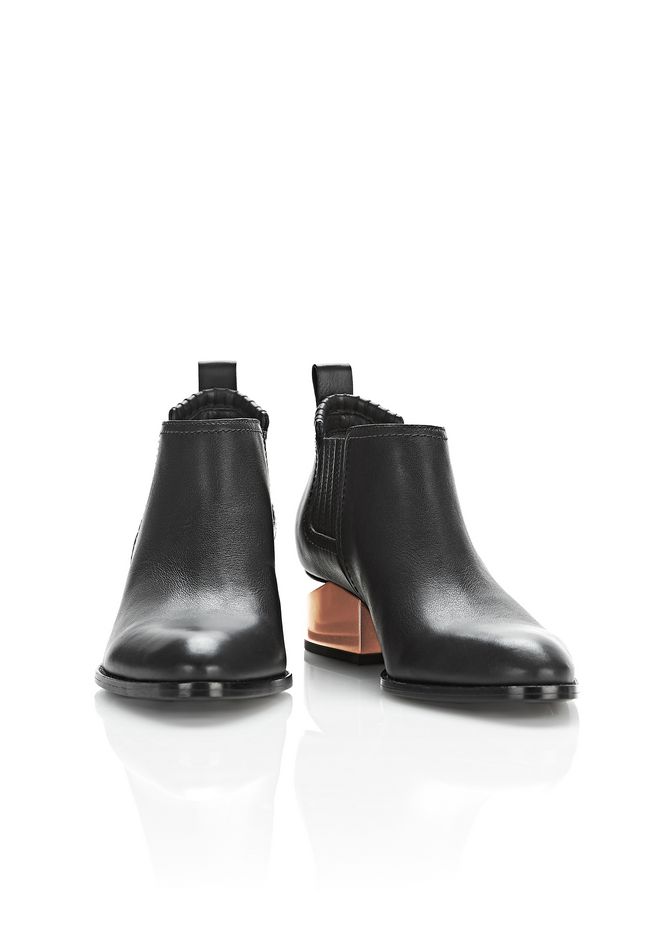 kori bootie with rose gold