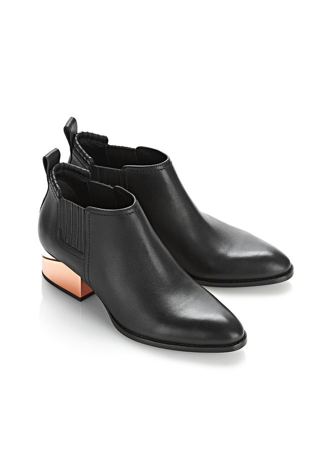 kori bootie with rose gold