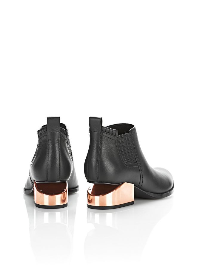 kori bootie with rose gold