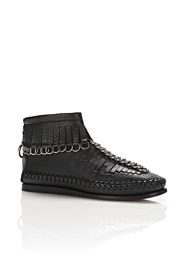 alexander wang snakeskin boots