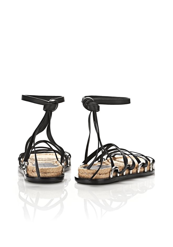 alexander wang sandals flat