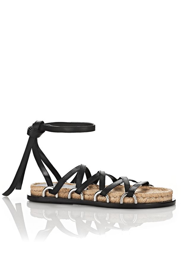 alexander wang sandals flat