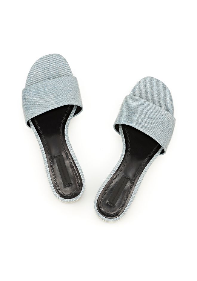 alexander wang sandals flat
