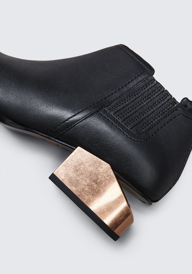 kori bootie with rose gold