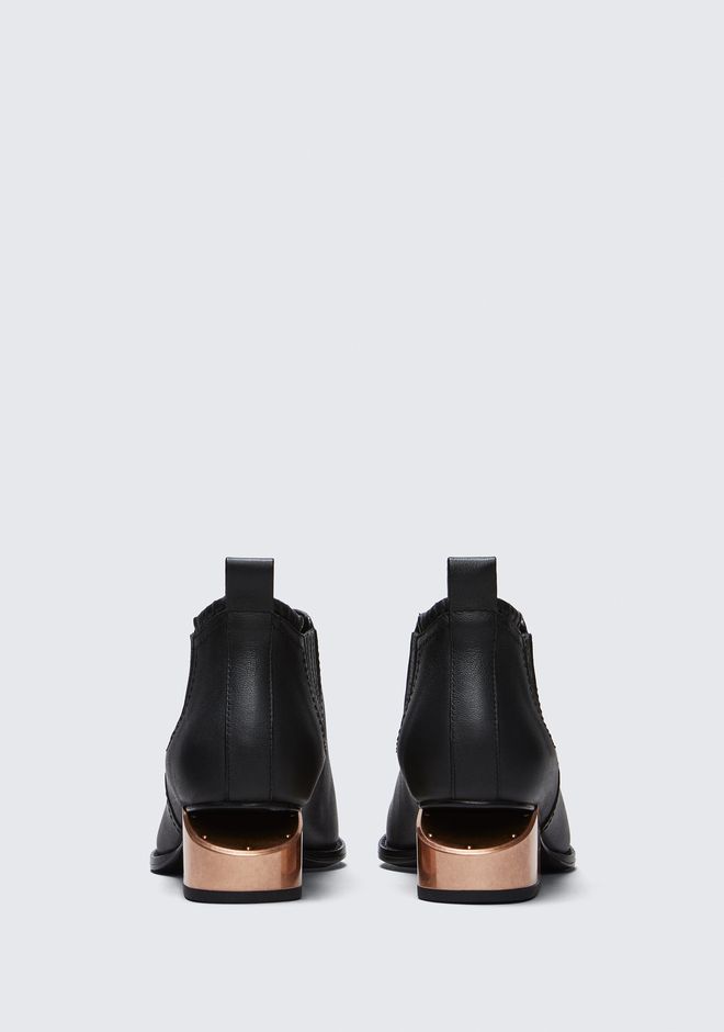 kori bootie with rose gold