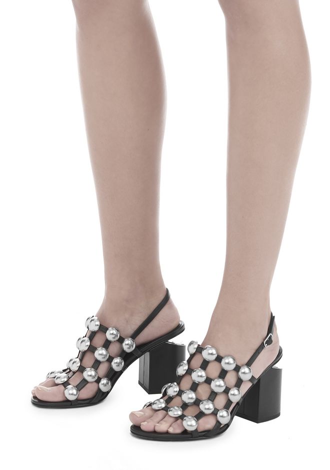 alexander wang heels with studs