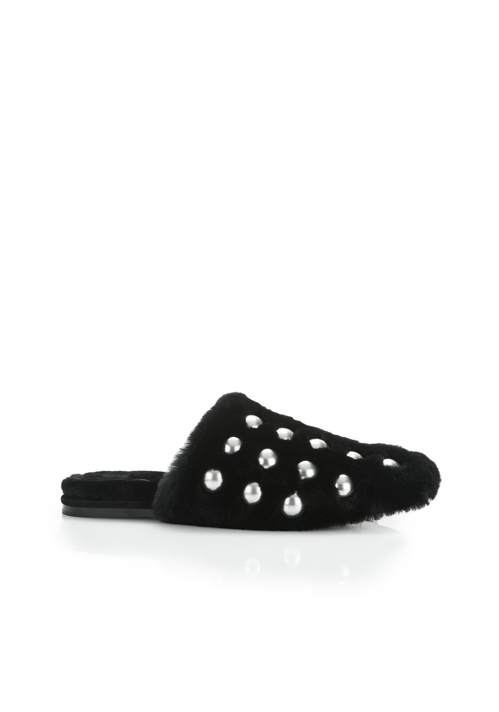 Alexander Wang âFUR AMELIA SLIDE â âFLATSâ | Official Site