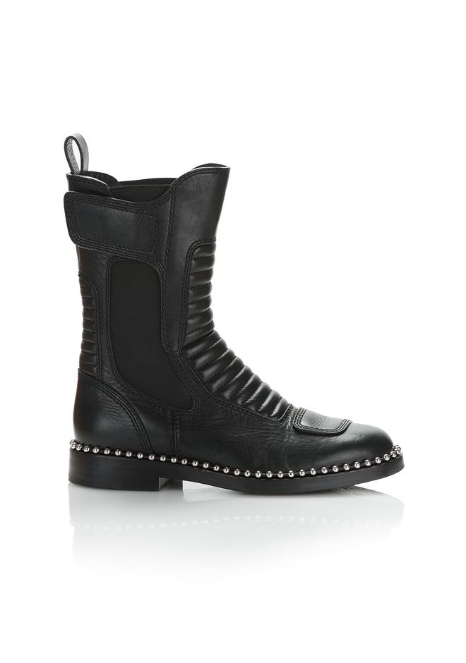 alexander wang snakeskin boots