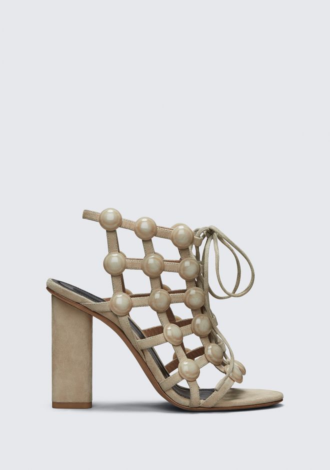 alexander wang satin sandals