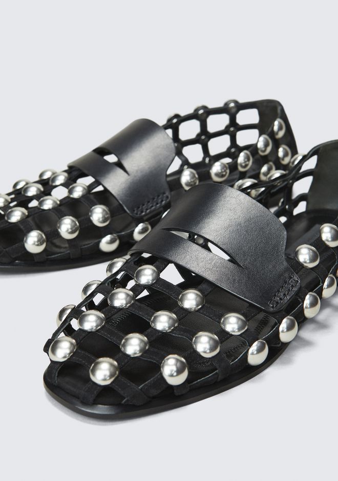 alexander wang studded flats