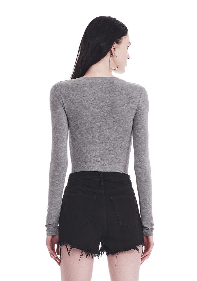 twist front long sleeve