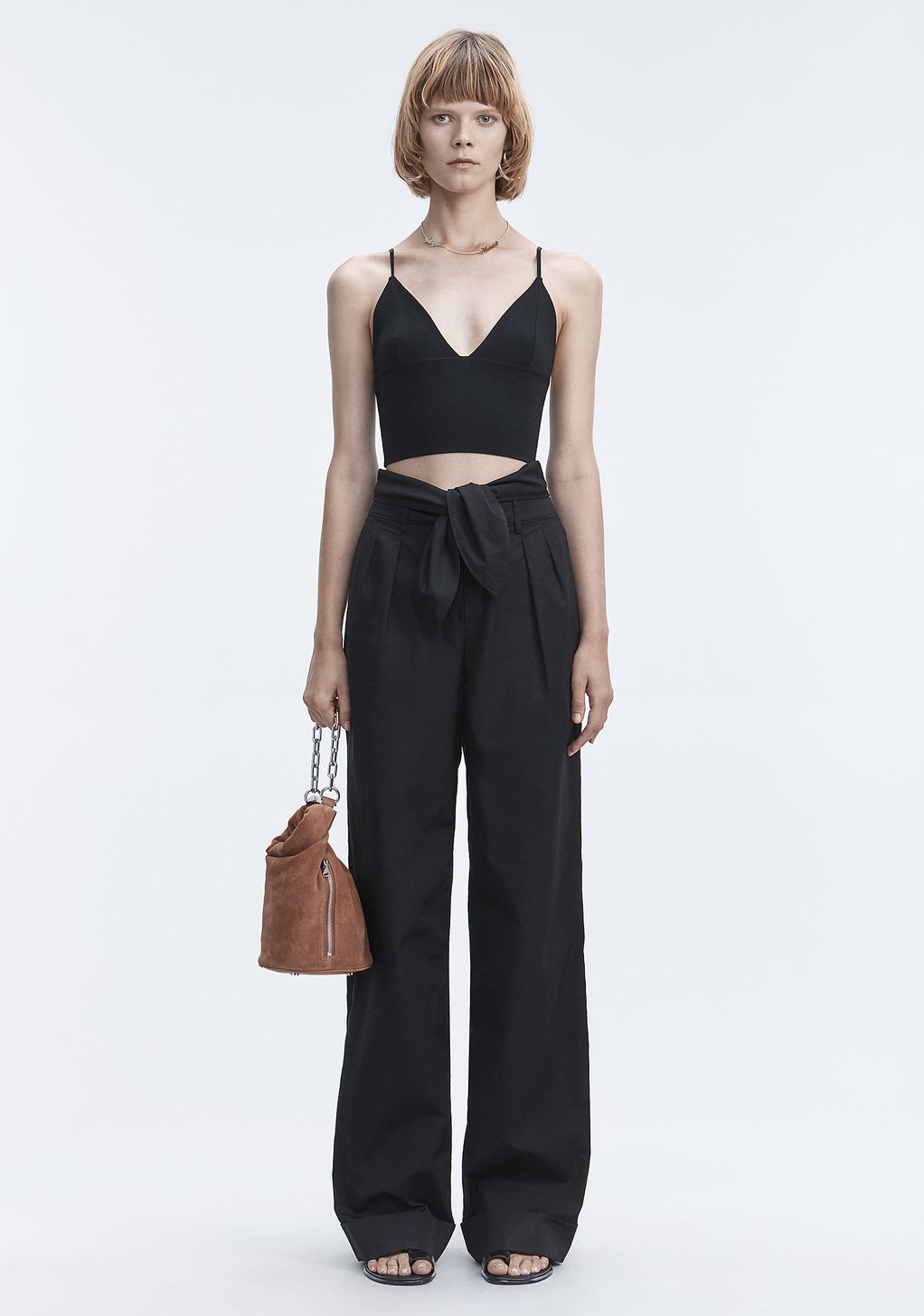 Alexander Wang ‎EXCLUSIVE TRIANGLE BRALETTE TOP ‎ ‎TOP‎ | Official Site