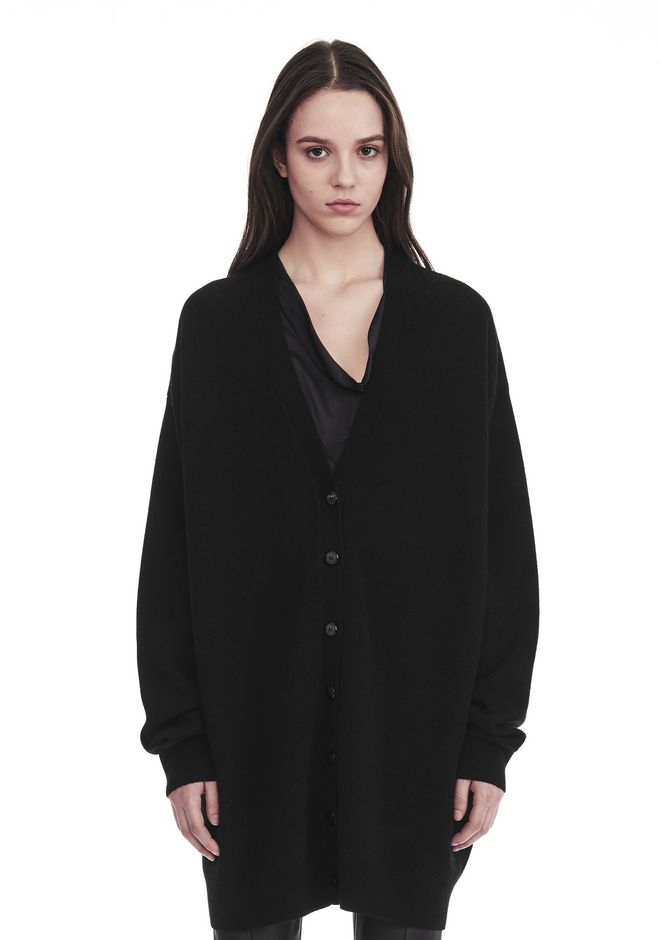 Alexander Wang ‎EXCLUSIVE'WANGOVER' JACQUARD OVERSIZED CARDIGAN ‎ ‎TOP ...