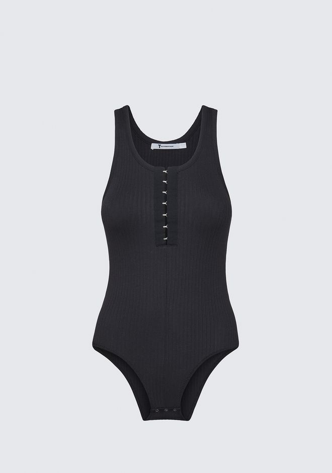 Alexander Wang ‎RIBBED BODYSUIT ‎ ‎TOP‎ Official Site