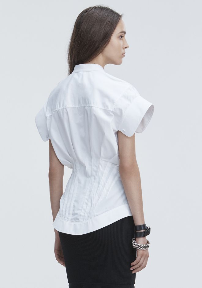 alexander wang deconstructed shirt