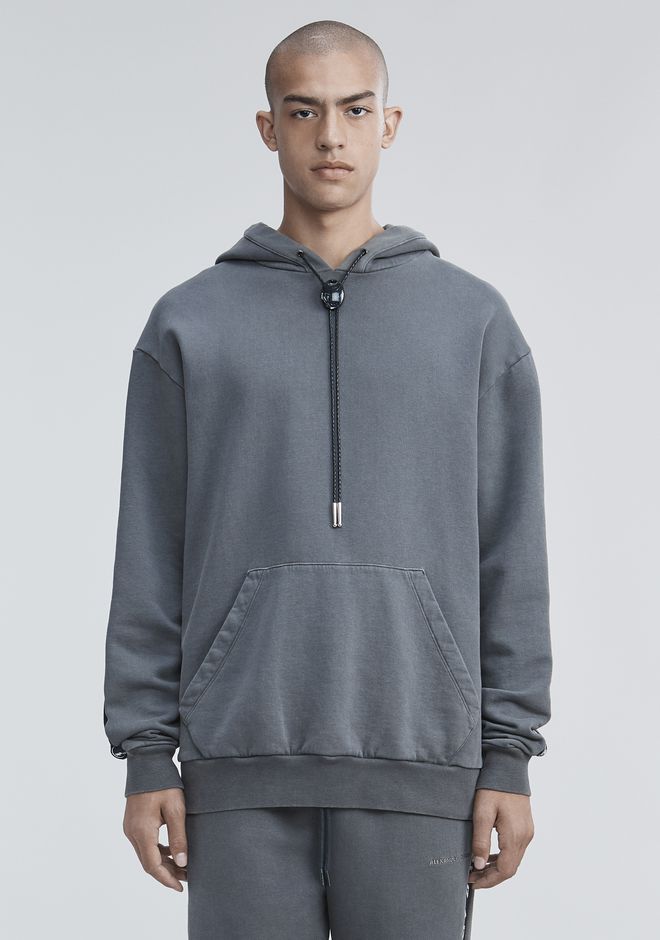 Alexander Wang BOLO FLEECE HOODIE  TOP Official Site Alexander Wang BOLO FLEECE HOODIE  TOP Official Site