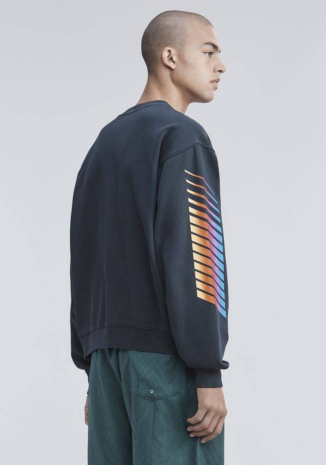 alexander wang credit card sweatshirt