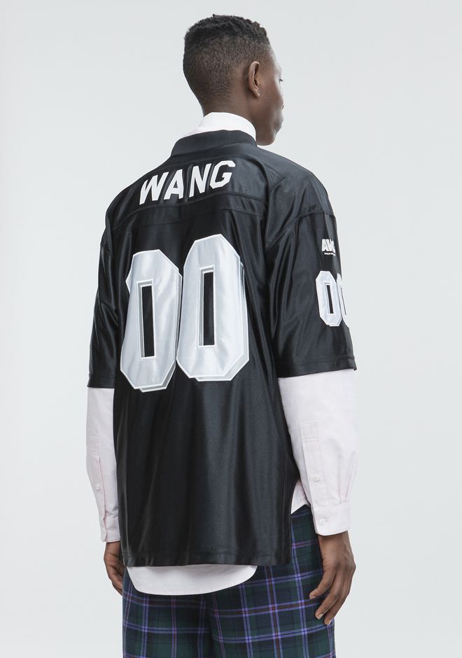 Alexander Wang ‎FOOTBALL JERSEY ‎ ‎Short Sleeve t Shirt‎ | Official Site