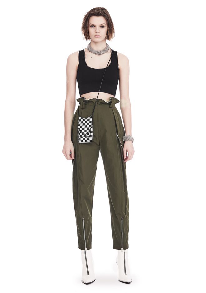 high waisted army pants