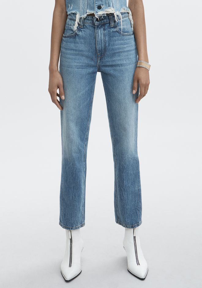 Alexander Wang ‎CULT STRAIGHT LEG JEAN ‎ ‎DENIM‎ | Official Site