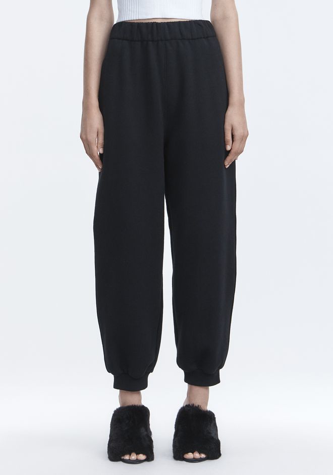 pink alexander wang sweatpants