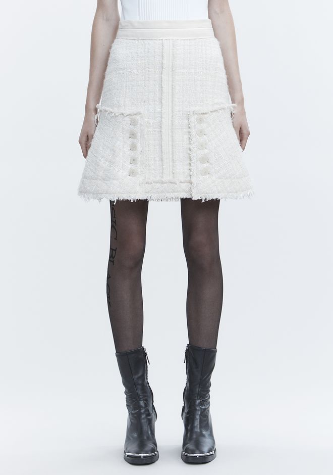 Alexander wang tweed mini skirt Clearance