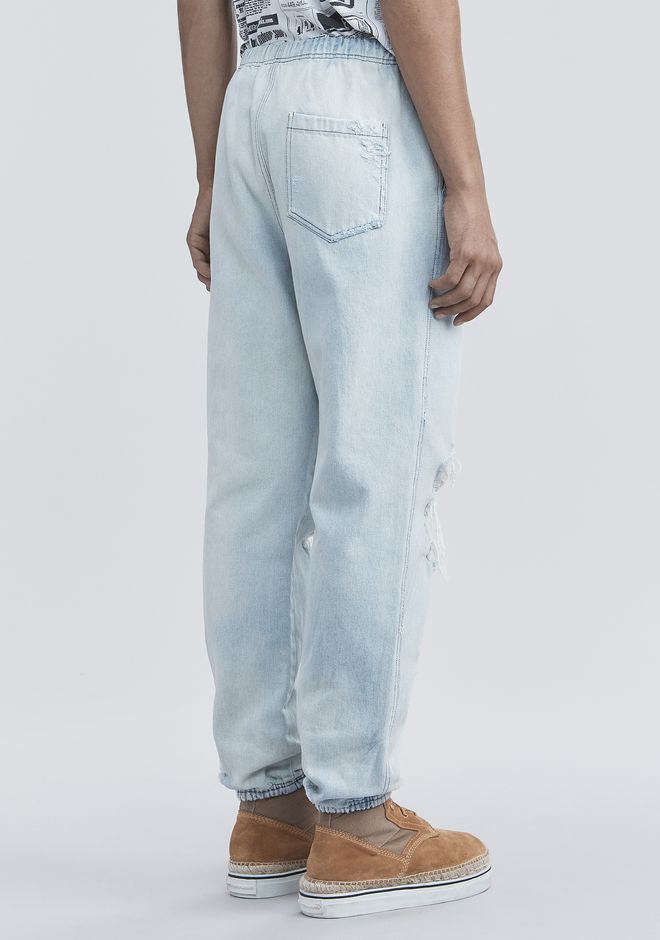 denim chef pants
