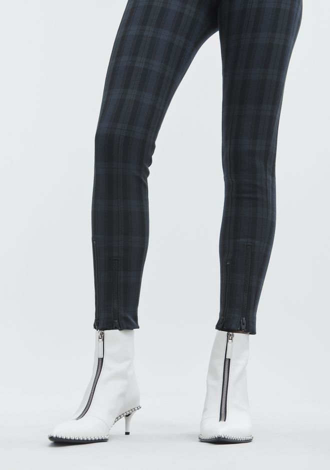 alexander wang plaid leggings