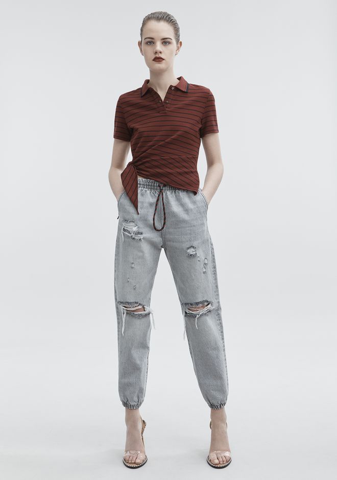 alexander wang stars and stripes jogger