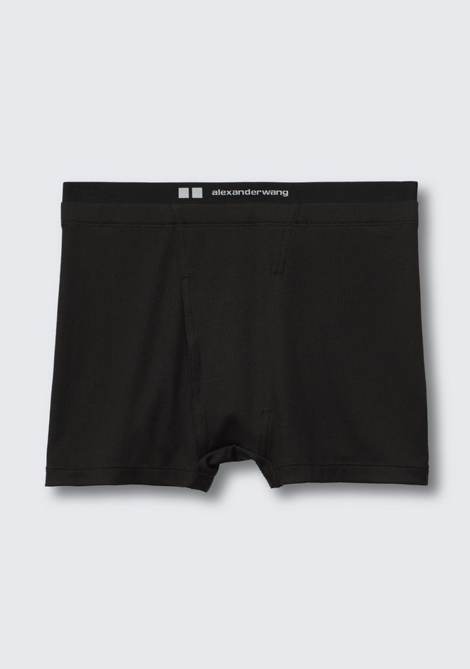 Alexander Wang ‎MEN HEATTECH RIBBED BOXER BRIEFS ‎ ‎SHORTS‎ Official Site