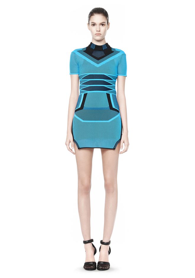 alexander wang bi layer dress