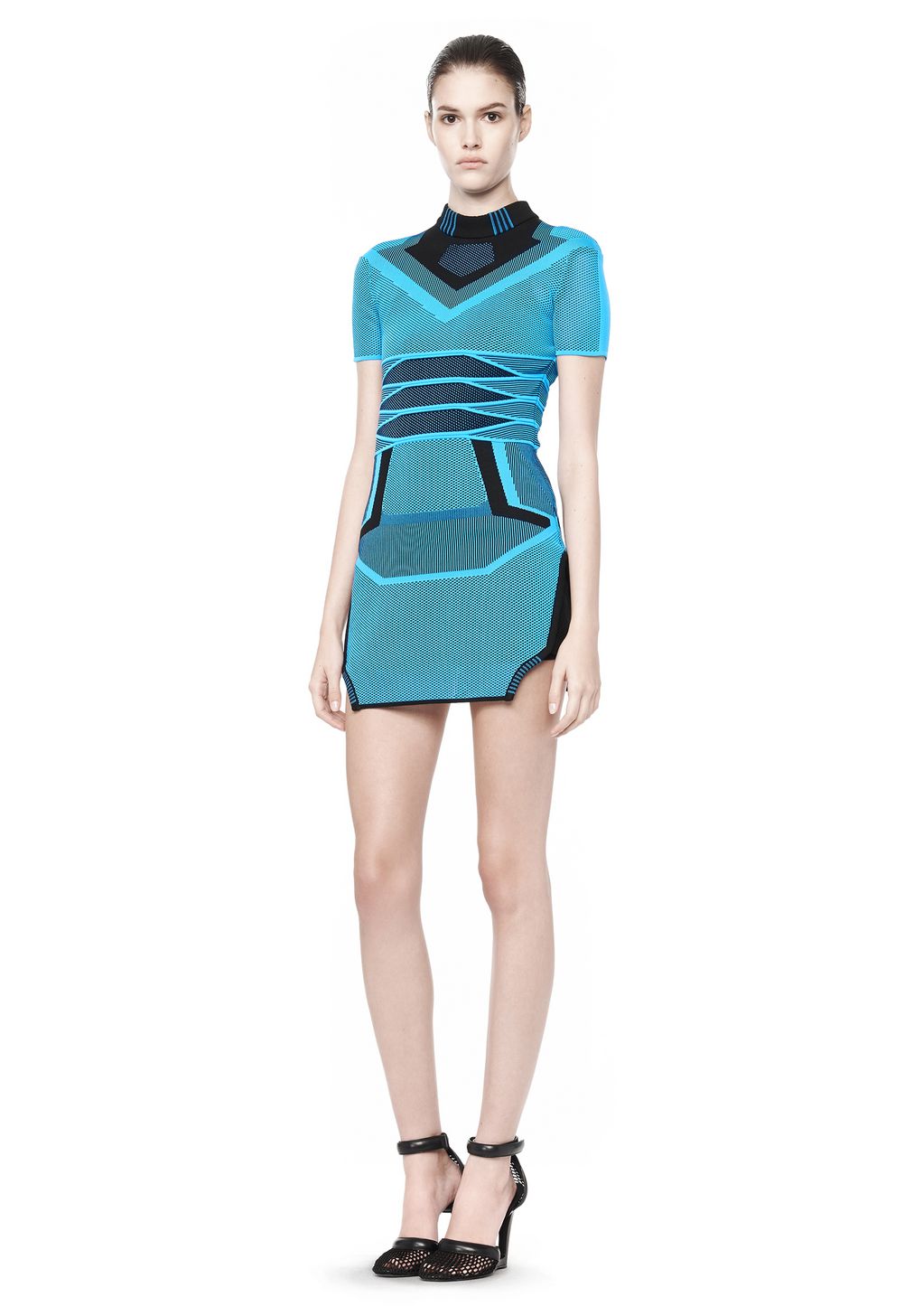alexander wang bi layer dress