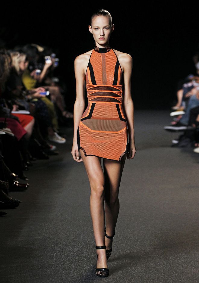 alexander wang bi layer dress