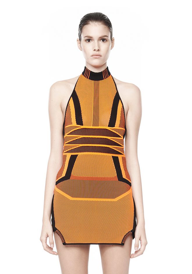 alexander wang bi layer dress