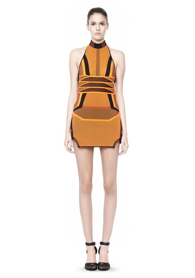 alexander wang bi layer dress