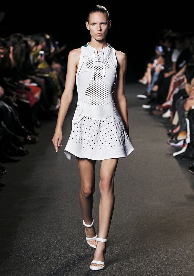 Alexander Wang ‎SNEAKER LACE UP DRESS ‎ ‎Short Dress‎ | Official Site
