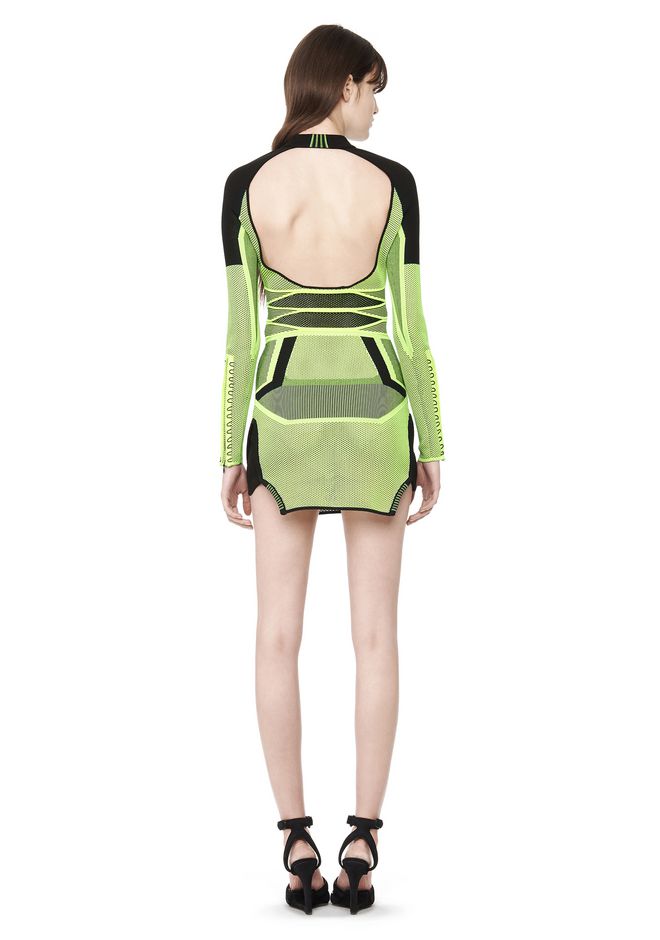 alexander wang bi layer dress