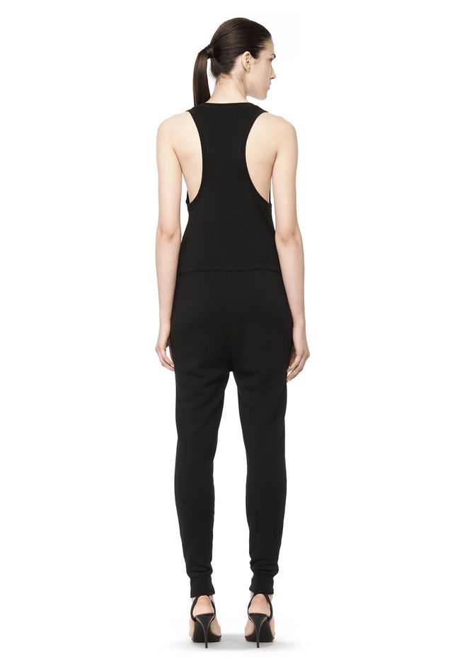 Alexander Wang ‎FRENCH TERRY RACERBACK ROMPER ‎ ‎Long Dress‎ | Official ...