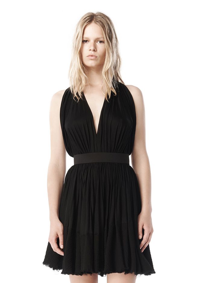 Alexander Wang âFALL 2007 GATHERED JERSEY DRESS â âShort Dressâ | Official Site