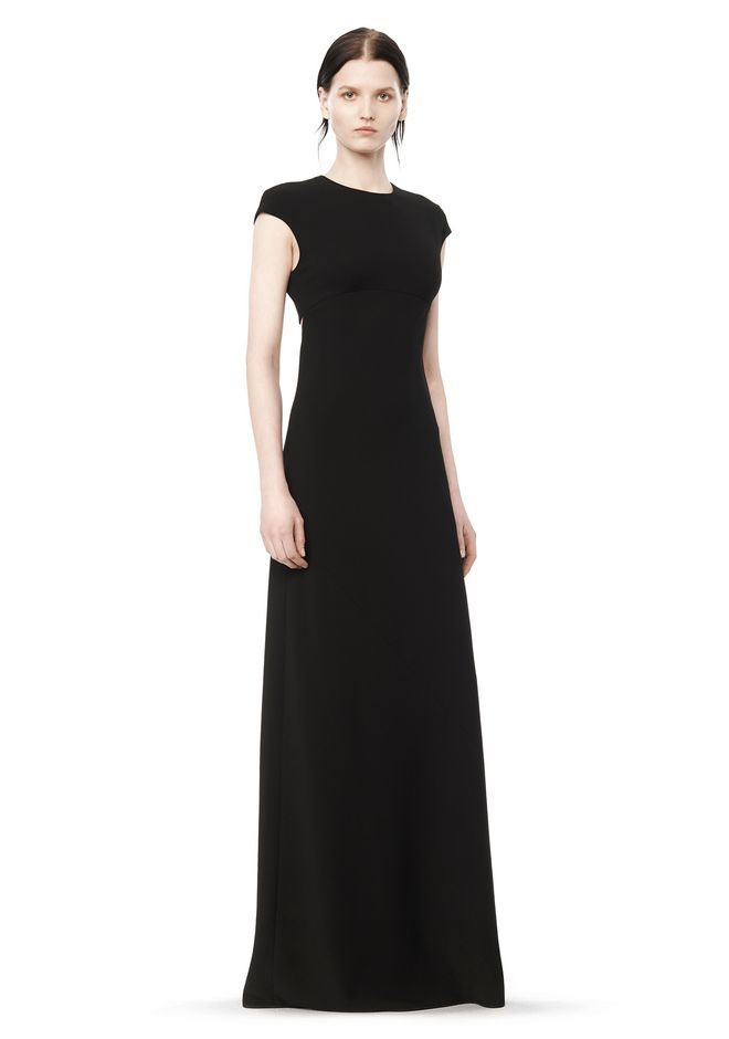 Alexander Wang ‎MAXI DRESS WITH EXPOSED BACK ‎ ‎Long Dress‎ | Official Site