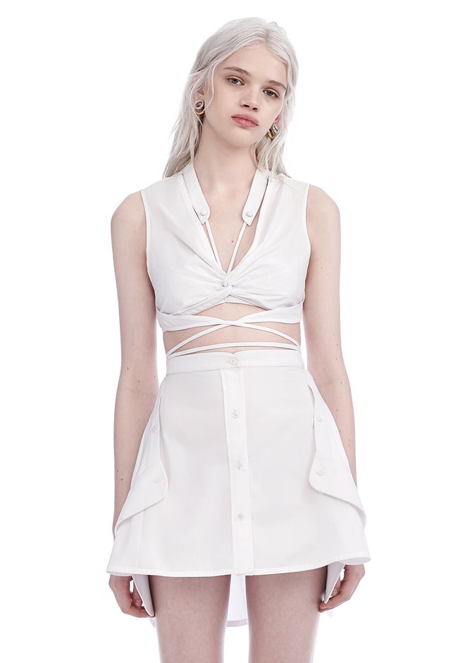 alexander wang deconstructed shirt