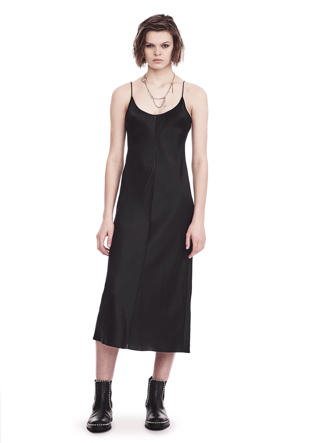 alexander wang silk dress