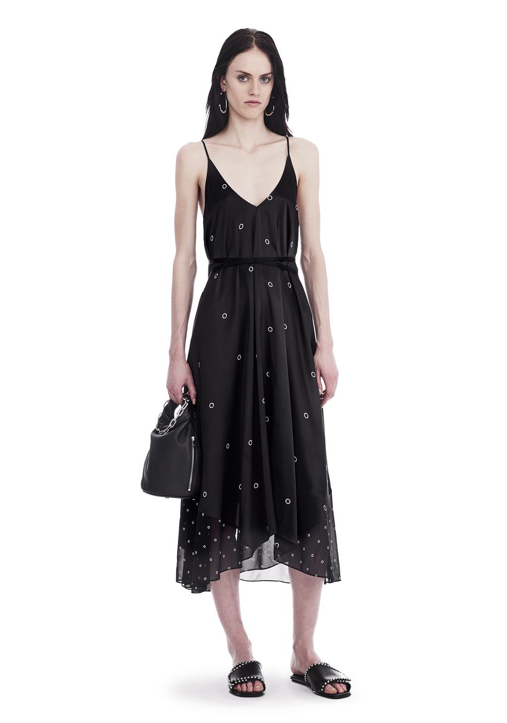 alexander wang silk dress