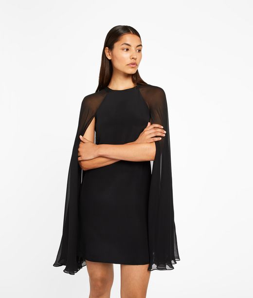 Black Silk Dress